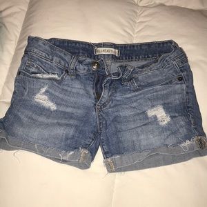 PRICE NEGOTIABLE, light jeans shorts
